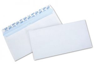 Enveloppes blanches ou kraft recyclé à rabat pointu gommé • La Pirate
